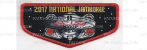 Patch Scan of 2017 National Jamboree Flap (PO 86761)