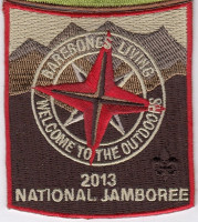 X167669A 2013 NATIONAL JAMBOREE BAREBONES ClassB	