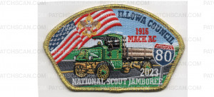 Patch Scan of 2023 National Scout Jamboree CSP #1 (PO 100148)
