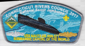 Patch Scan of CRC National Jamboree 2017 Nautilus #4