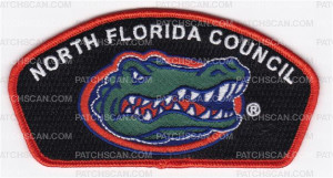 Patch Scan of North Florida Council 2017 Jamboree CSP Gator