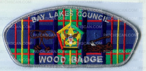 Patch Scan of BAY LAKES WOOD BADGE