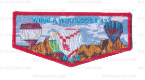Patch Scan of K122011 - GRAND CANYON COUNCIL - WIPALA WIKI LODGE BALLOON FLAP 