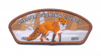 Greater Wyoming Council 2017 FOS CSP Greater Wyoming Council #638 merged with Longs Peak Council