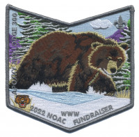 Apoxky Aio 300 2022 NOAC Winter pocket patch Montana Council #315