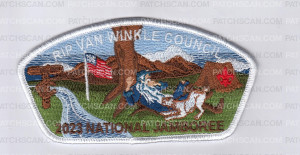 Patch Scan of Rip Van Winkle Council National Jamboree