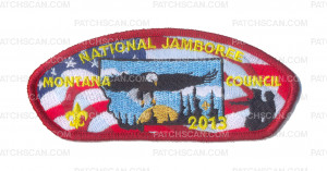 Patch Scan of MONTANA COUNCIL - 2013 JSP (DARK RED BORDER)