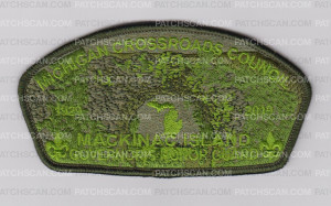 Patch Scan of Mackinac Island CSP ghosted 
