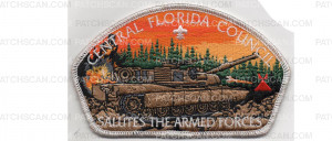 Patch Scan of Salutes the Armed Forces CSP Army (PO 88410)