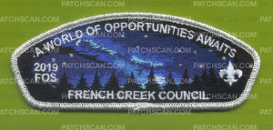 Patch Scan of French Creek Council - A World of Opportunities Awaits CSP