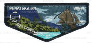 Patch Scan of Penateka 561 2022 Conclave Flap (Pirates) 