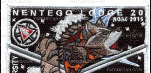 Patch Scan of Nentego Lodge 20 RO Flap