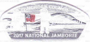 Patch Scan of Longhorn Council 2017 National Jamboree Eagle Scout JSP