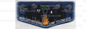 Patch Scan of Mississippi Gathering 2019 Flap (PO 88915)