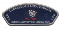 SAC Shenshawpotoo Lodge 276 (CSP) Shenandoah Area Council #598(not active, merged with Mason Dixon)