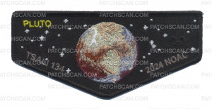 Patch Scan of Tsali 134 Earth's Pluto Flap