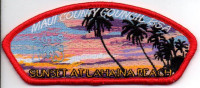 Maui County Council Sunset At Lahaina Beach FOS 2018 Maui County Council #102