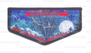 Patch Scan of K124283 - Montana Council - Apoxky Aio 300 100th Anniversary (Flap)