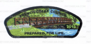 Patch Scan of French Creek Council - FOS 2018 - Prepared for Life