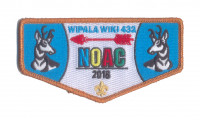 Wipala Wiki NOAC 2018 2 B&W Antelopes - Copper Metallic Border Grand Canyon Council #10