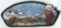 34784 - Circle Ten Council Camp James Ray Cowboy 2014 CSP Circle Ten Council #571