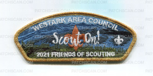 Patch Scan of Scout On! 2021 FOS CSP (Gold Metallic) 