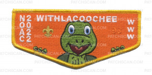 Patch Scan of WITHALOOCHEE NOAC 2022 Orange FLAP