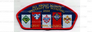 Patch Scan of University of Scouting 2024 CSP (PO 101737)