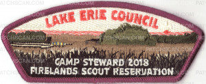 Patch Scan of Lake Erie Council Camp Steward 2018 CSP