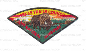 Patch Scan of 2017 National Jamboree- Texas Trails Council- Buffalo Mountain 