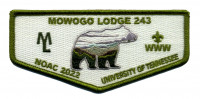 Mowogo Lodge 243 NOAC 2022 (Green) Northeast Georgia Council #101