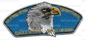 Patch Scan of California Inland Empire Council - Eagle Scout Class of 2018