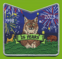 Toloma Lodge 25 Years pocket patch Greater Yosemite Council #59