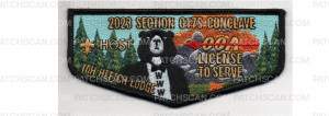 Patch Scan of Section Conclave Host Flap (PO 100959)