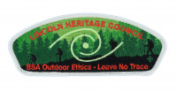 LHC- BSA Outdoor Ethics- Leave No trace - White Lincoln Heritage Council #205