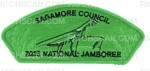 Patch Scan of Sagamore Council- 2023 NSJ- Praying Mantis CSP Ghosted