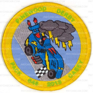 Patch Scan of X165401A 2013 PINEWOOD DERBY 