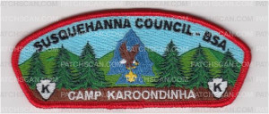 Patch Scan of Camp Karoondinha RED CSP