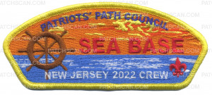 Patch Scan of Sea Base CSP (Gold)