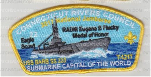 Patch Scan of CRC National Jamboree 2017 Barb #22