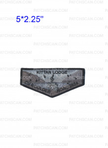 Patch Scan of Kittan Lodge NOAC 2024 musical notes flap
