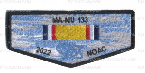Patch Scan of Ma-Nu 133 2022 NOAC flap 2022