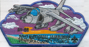 Patch Scan of AV-8B CSP 2017 National Scout Jamboree VCC