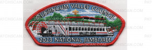 Patch Scan of 2023 National Jamboree CSP Valley Gem (PO 100804)