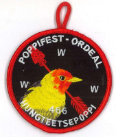 X165498A POPPIFEST ORDEAL 2013 Lodge 466