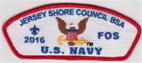 2016 FOS Navy Jersey Shore Council #341