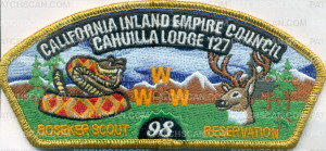 Patch Scan of California Inland Empire Council - Cahuilla Lodge csp