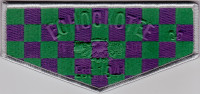 Echockotee - North Florida Council - Purple and Green  North Florida Council #87
