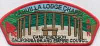 Cahuilla Lodge Chapel Est. 2017 CSP Patch  California Inland Empire Council #45