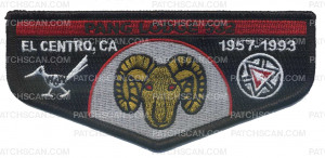 Patch Scan of Pang Lodge Flap 532